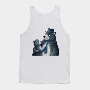 Father's Day with Bear Hugs Tank Top